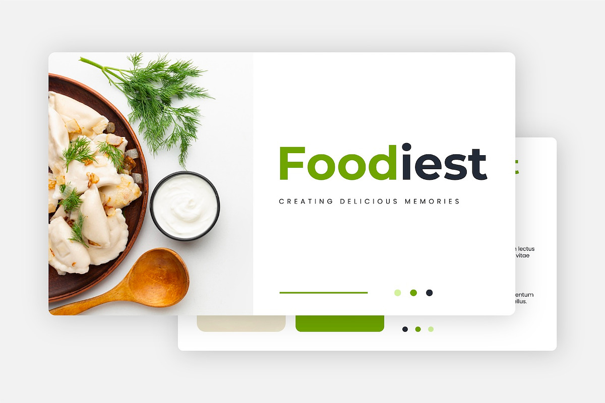 Foodiest Food Presentation Design, a Presentation Template by Kren Studio (Photo 3 of 10)