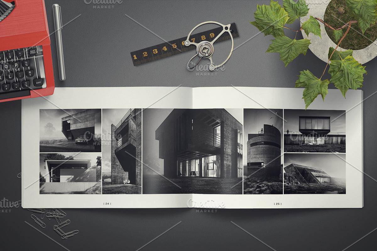 Architecture Landscape Brochure, a Brochure Template by ShapShapy (Photo 13 of 18)
