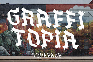 Graffitopia - Urban Graffiti Font