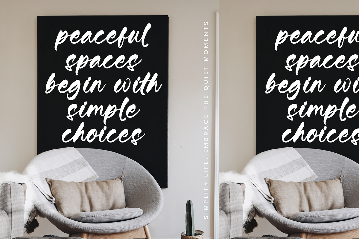 Buttons, a Handwritten Font by Integritype Studio (Photo 7 of 15)