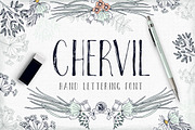 Chervil, a Script Font by Webvilla Studio (Thumbnail 1 of 4)