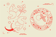 Thai Food Vector Illustrations, a Food Illustration by TheFoodAtlas (Thumbnail 14 of 19)