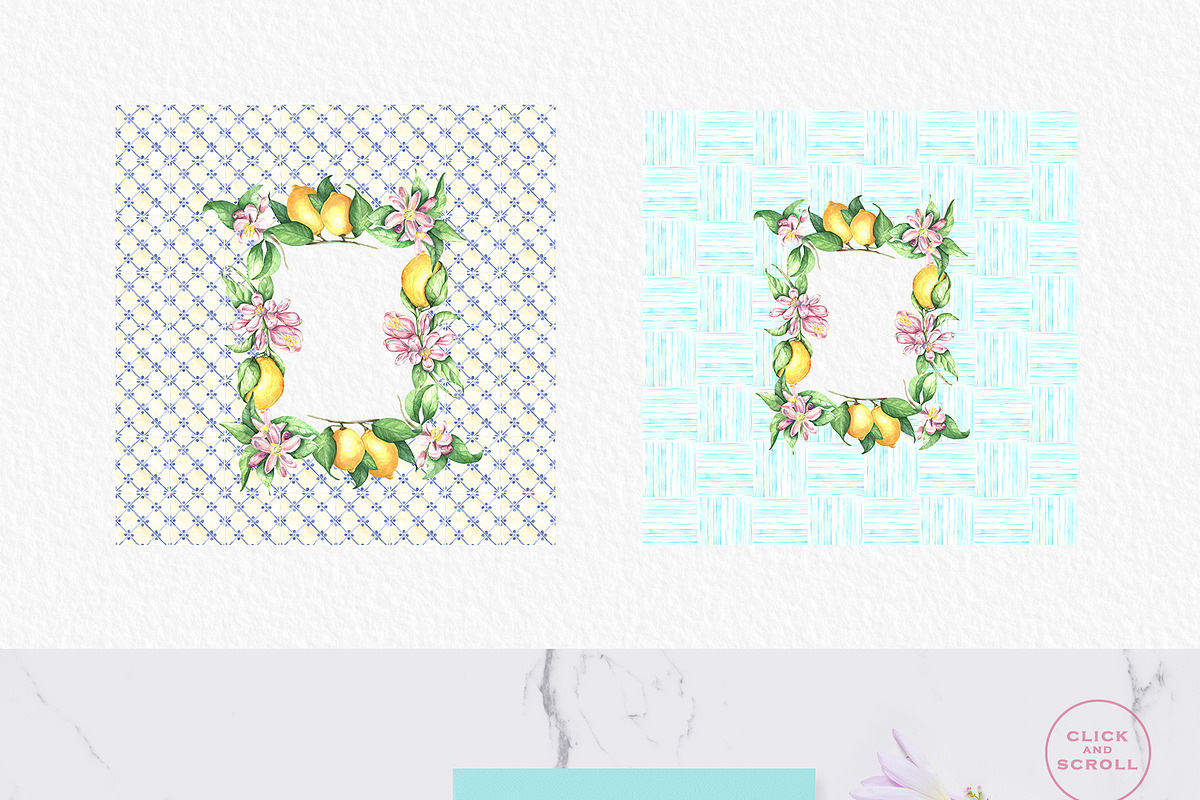 LEMONS Watercolor clipart set, an Object Illustration by GevelStudio (Photo 7 of 16)