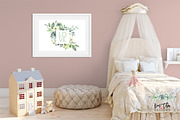 Succulents, White Flowers & Greenery, an Illustration by Kim Thoa Designs (Thumbnail 7 of 12)