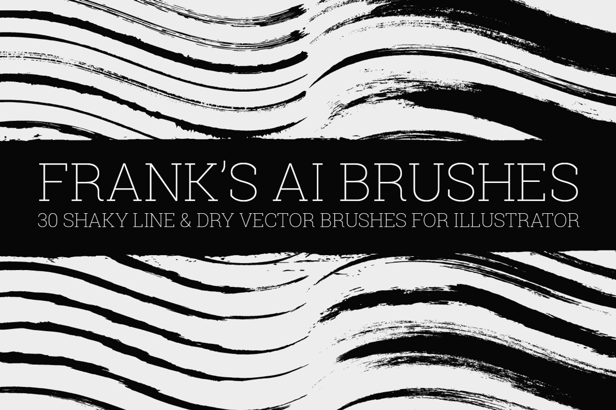 Illustrator Dry Brushes, a Brush Add-On by Francisco Beltrán (Photo 1 of 4)