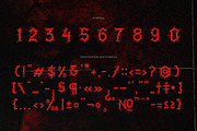 Kerak Neraka | Black Metal Font, a Blackletter Font by Denustudios (Thumbnail 10 of 11)