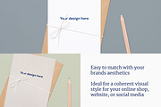 Invitation Card with Envelope Mockup, a Print Template by Studio MVDM (Thumbnail 5 of 8)
