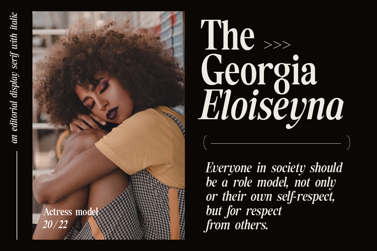 Tiffany Laurence Nostalgic Serif, a Serif Font by Ronny Studio (Photo 3 of 14)