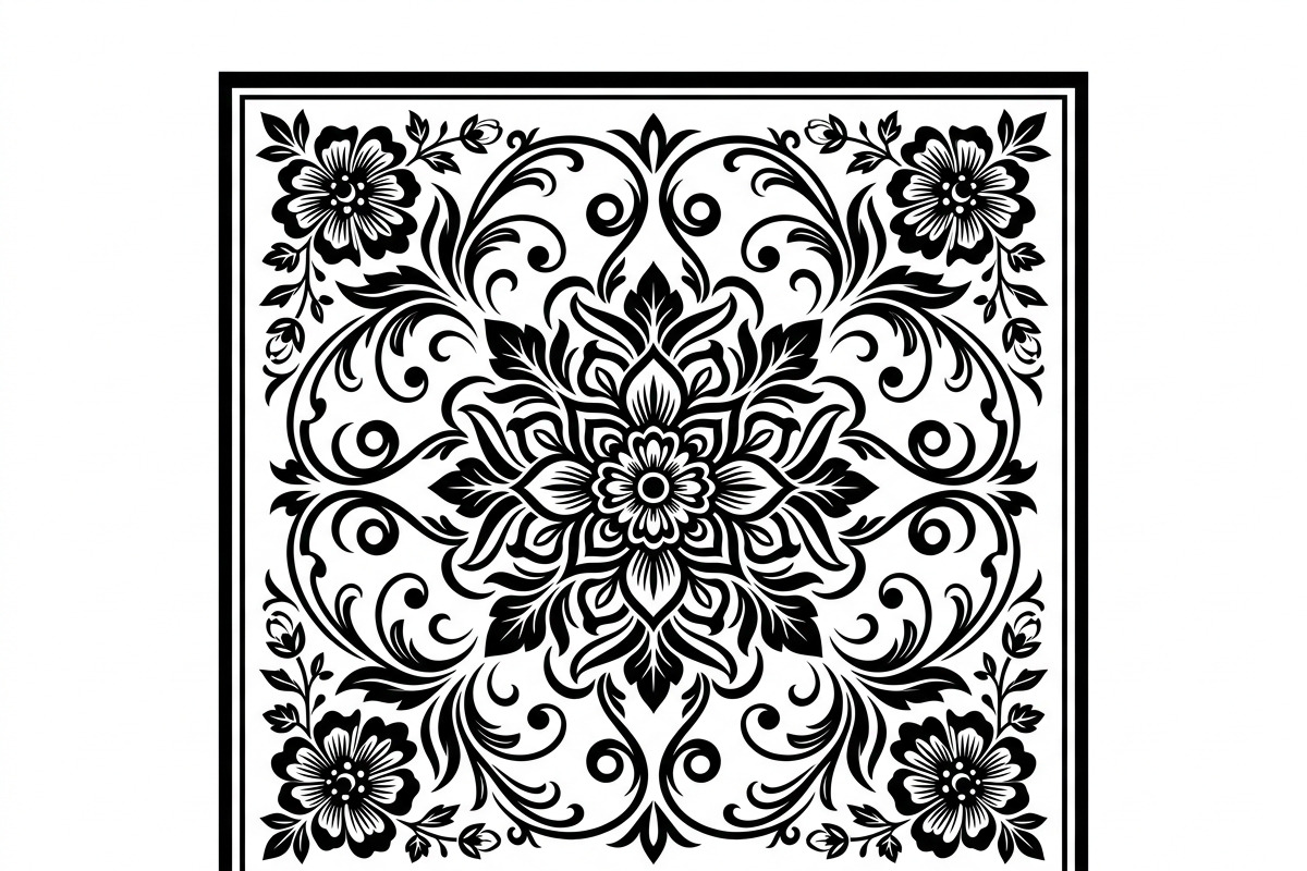 50 Elegant Floral Ornament Bundle, a Decorative Illustration by Amazin_art (Photo 13 of 29)