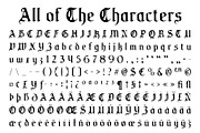 CS Rohesia Drawn, a Blackletter Font by Craft Supply Co. (Thumbnail 8 of 8)