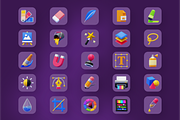 Graphic Designer Tools 3D Icons, an Object 3D Model by mwildancahya (Thumbnail 9 of 10)