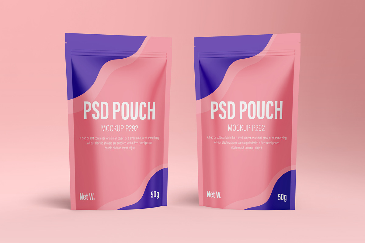 Cosmetic Pouch Bag Packaging Mockup, a Packaging Mockup by Ram Studio LLC (Photo 6 of 10)