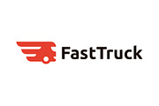Fast Truck Logo 2, a Branding & Logo Template by Mauro Bertolino (Thumbnail 2 of 4)