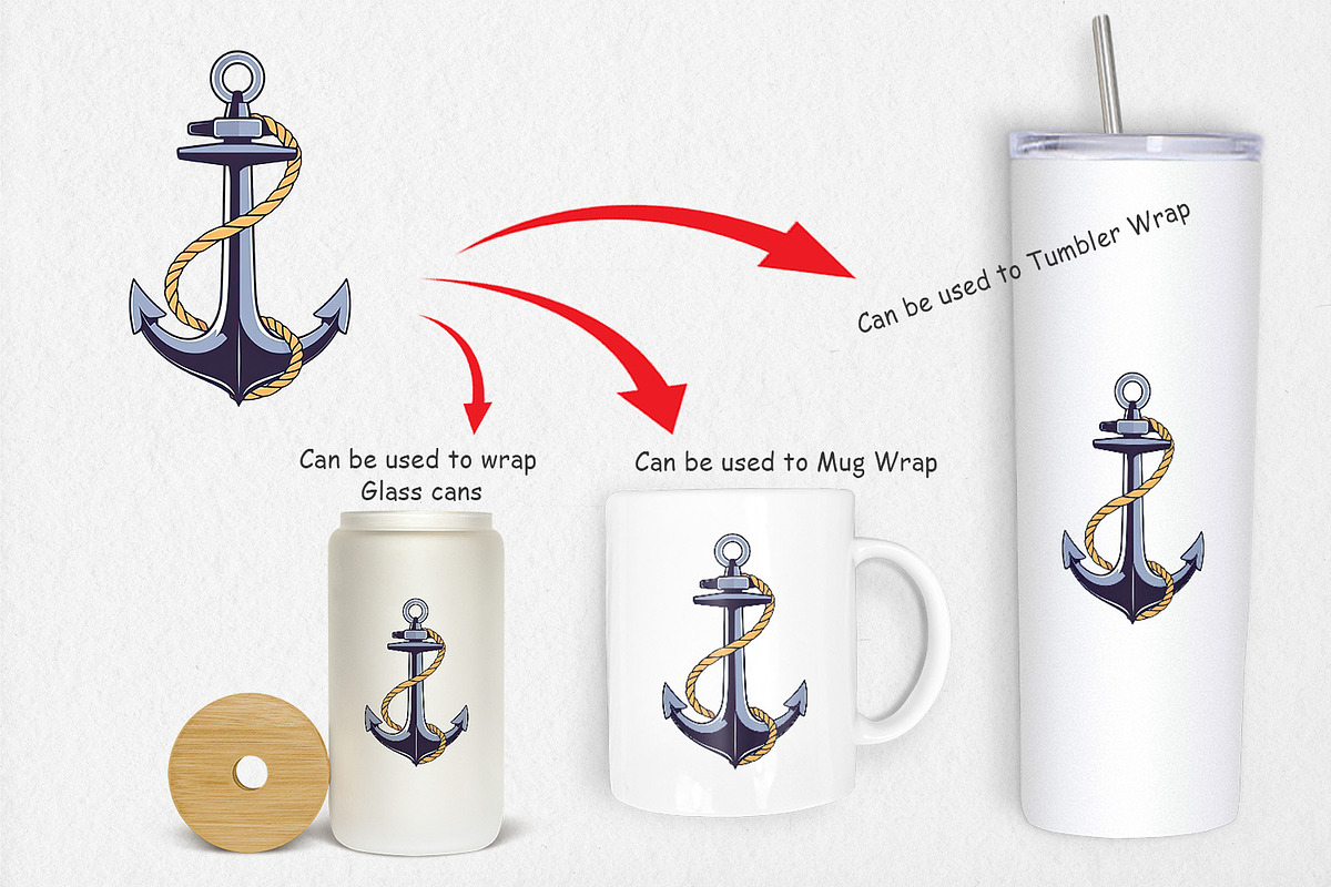 Anchor Rope Clipart, a Graphic by Artnoy (Photo 4 of 5)
