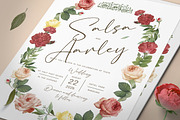 Islamic Flowers Invitation Set, an Invitation Template by Aarley Kaiven (Thumbnail 2 of 5)