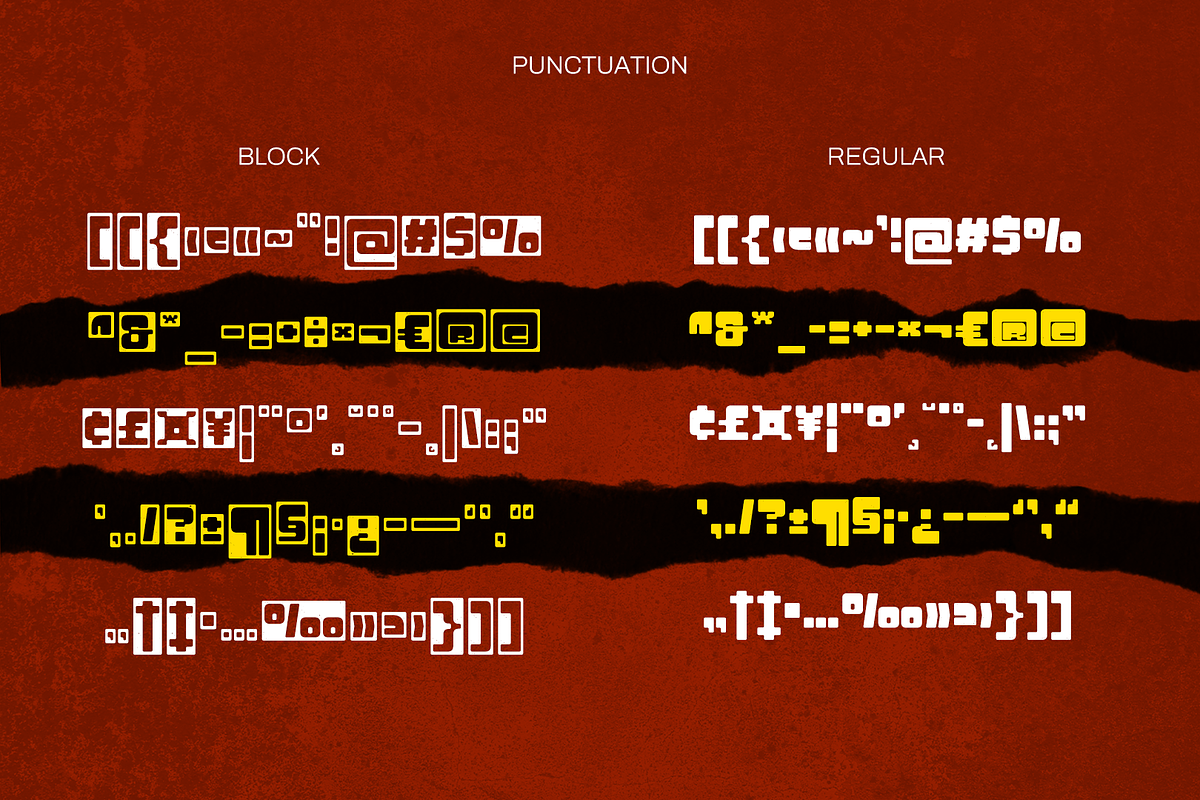Recubs Press - Display Letterpress, a Sans Serif Font by CuratedType Studio (Photo 5 of 10)