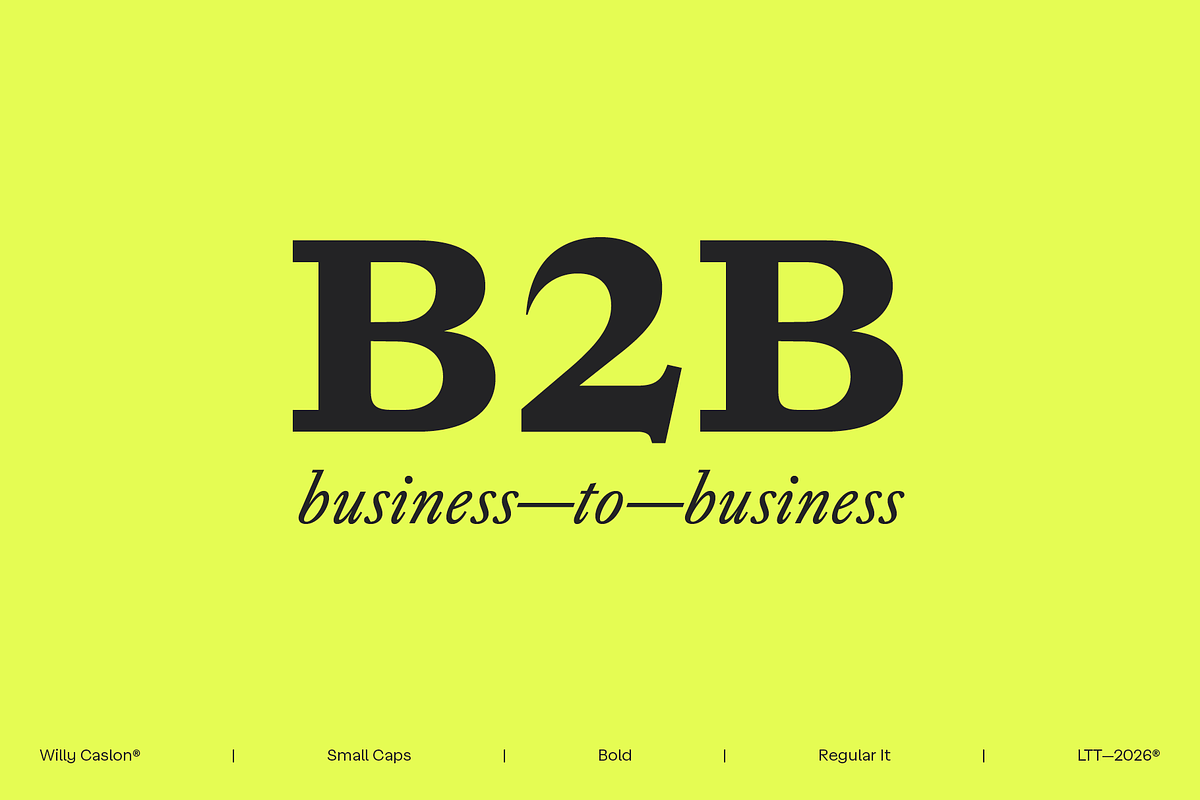 Willy Caslon, a Serif Font by Latinotype (Photo 12 of 13)
