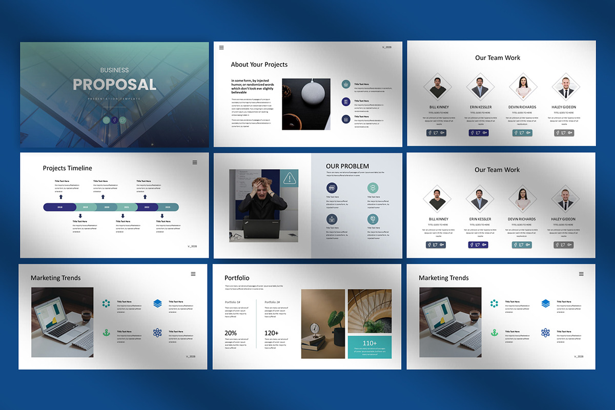 Business Proposal Template, a Presentation Template by Pradaxa (Photo 6 of 9)
