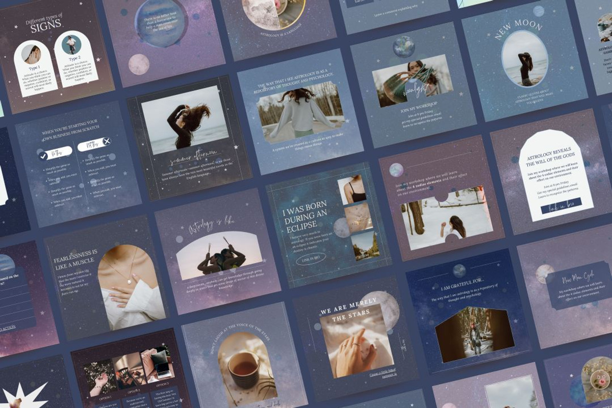 Astrology Instagram Post Template, a Social Media Template by Story Native (Photo 7 of 9)