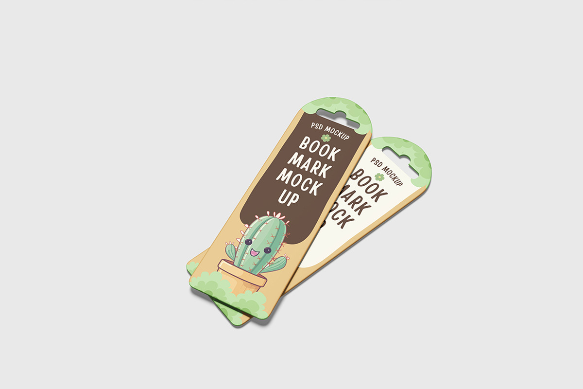 Bookmark Mockup, a Product Mockup by bimockup (Photo 3 of 6)