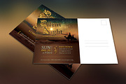 Silent Night Postcard Template, a Flyer Template by Godserv Designs (Thumbnail 3 of 10)