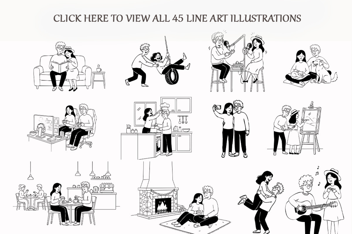 Love in Every Line | Illustrations, a Person Illustration by 3d_model_tifotizi (Photo 2 of 8)