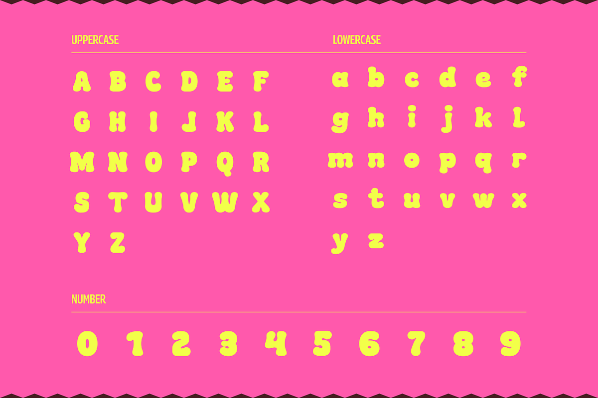 Plumpie Bold - Retro Display Font, a Font by Studio Moara (Photo 3 of 8)