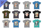 Big Bundle T-Shirt-designs., an Animal Illustration by KENO Mascots (Thumbnail 4 of 4)