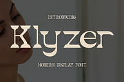 Klyzer Mexican Display Font, a Font by PutraCetol Studio (Thumbnail 1 of 5)
