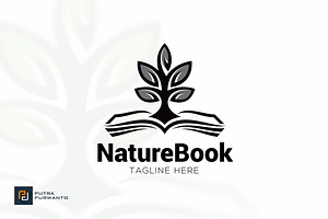 Nature Book - Logo Template