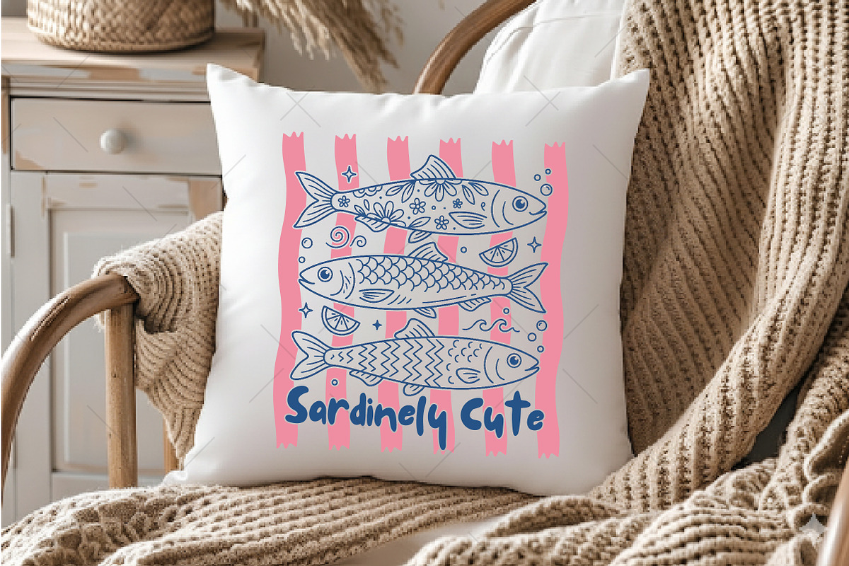 Sardinelly Cute Fish PNG, a Seasonal Illustration by OK Design (Photo 5 of 5)