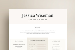 Resume Template CV Template London