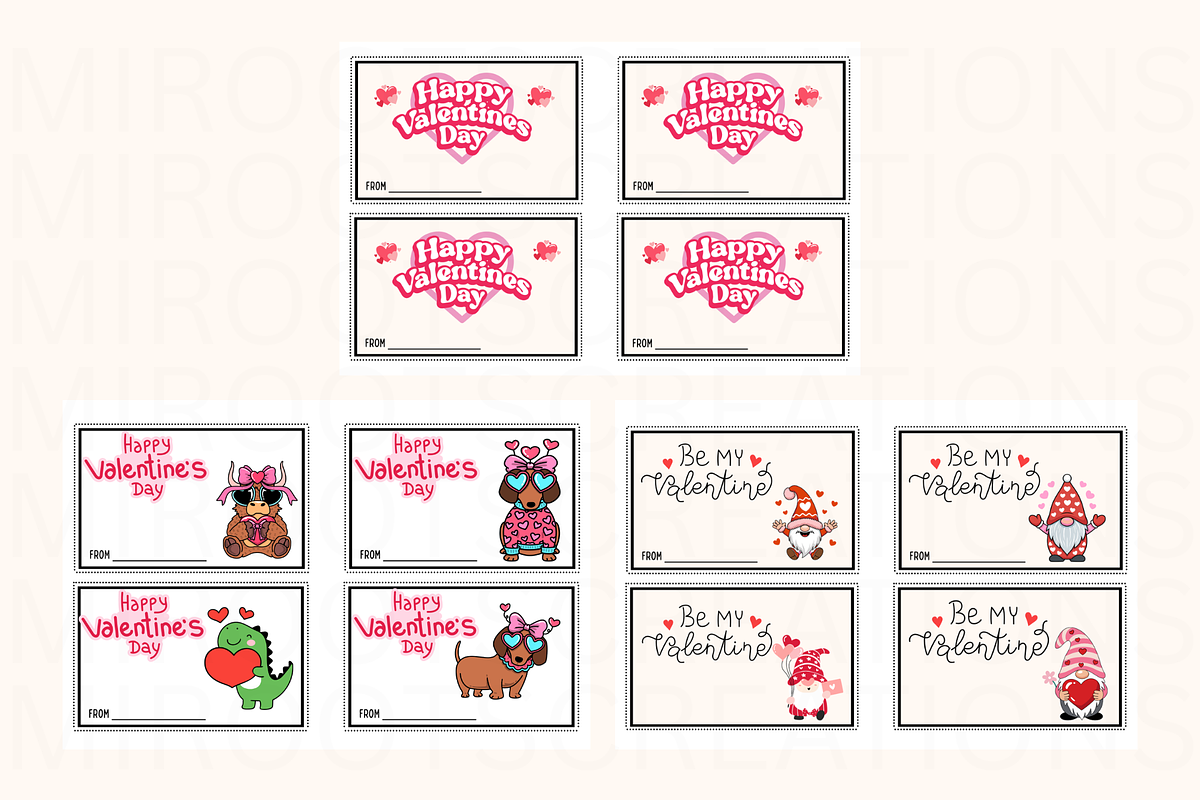 Valentine Coloring Pages & Activity, a Seasonal Illustration by MIRoots Design Studio (Photo 4 of 5)