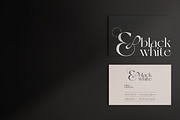 Black & White Stationery Mockup, a Books & Magazine Mockup by CarmineType (Thumbnail 12 of 15)