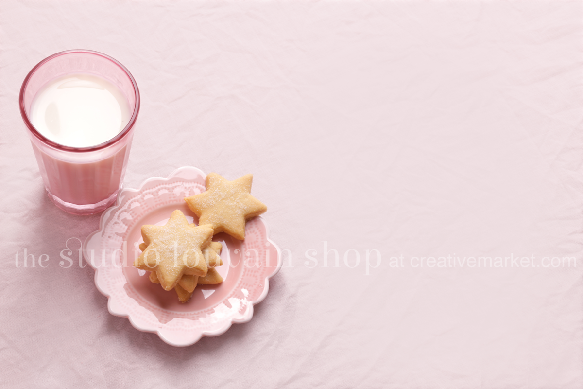 Pink Duo - stock photo, an iPad Mockup by the studio louvain shop (Photo 1 of 2)