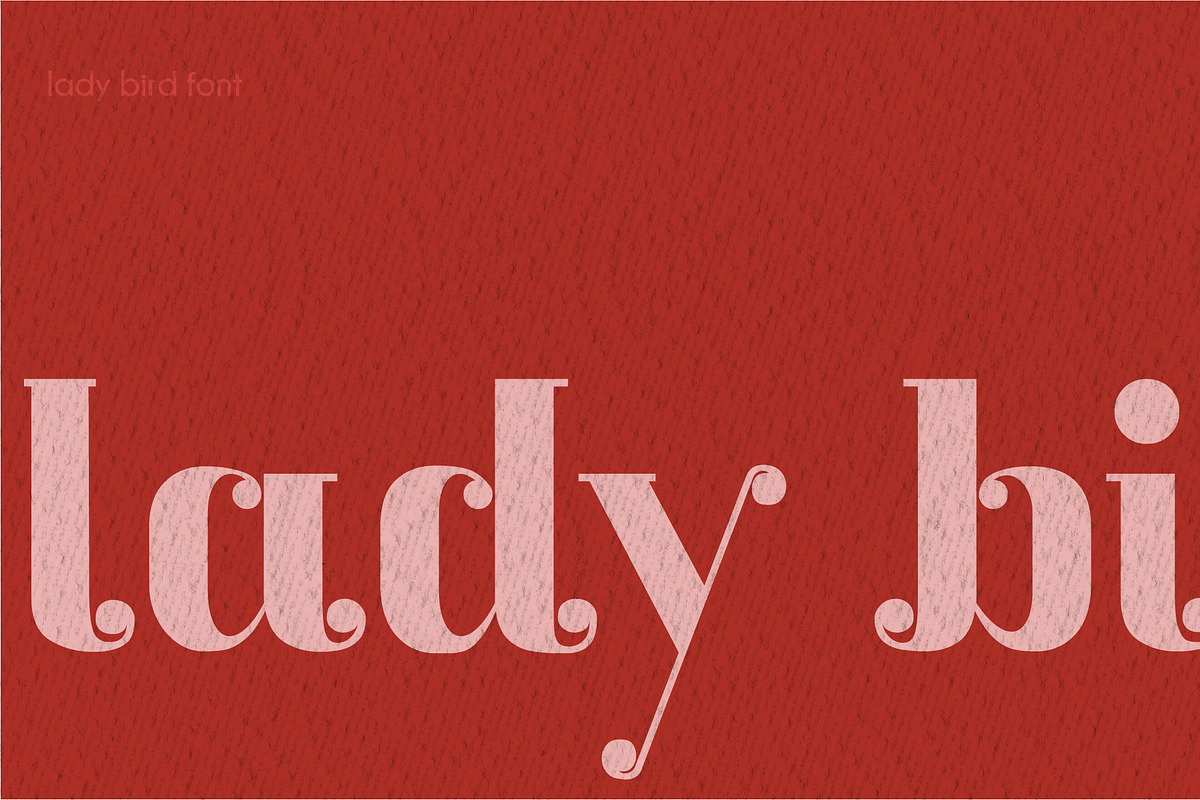 Lady Bird Font