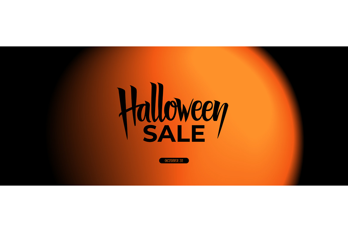Halloween Sale Graphics Set, a Seasonal Illustration by Finevector (Photo 4 of 5)
