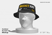 Bucket Hat Mockup, a Household Mockup by Unerispace (Thumbnail 1 of 2)