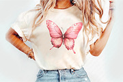 Glitter Butterfly Sublimation Clipar, an Illustration by Watercolor design (Thumbnail 4 of 13)