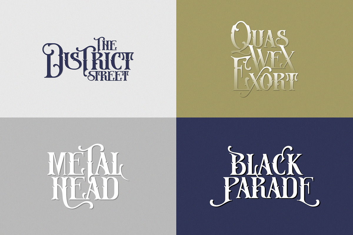 Brometalic - Vintage Display Typefac, a Serif Font by Koplexs Studio (Photo 7 of 13)
