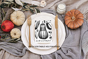 BUNDLE - Vegetables & Mushrooms, a Food Illustration by Yevheniia (Thumbnail 8 of 10)