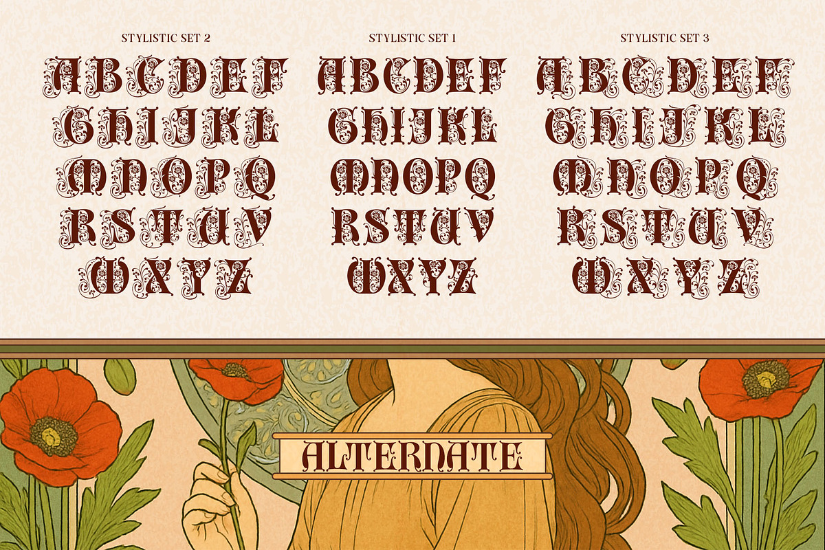 Grand Malon Typeface, a Serif Font by alit design (Photo 5 of 17)