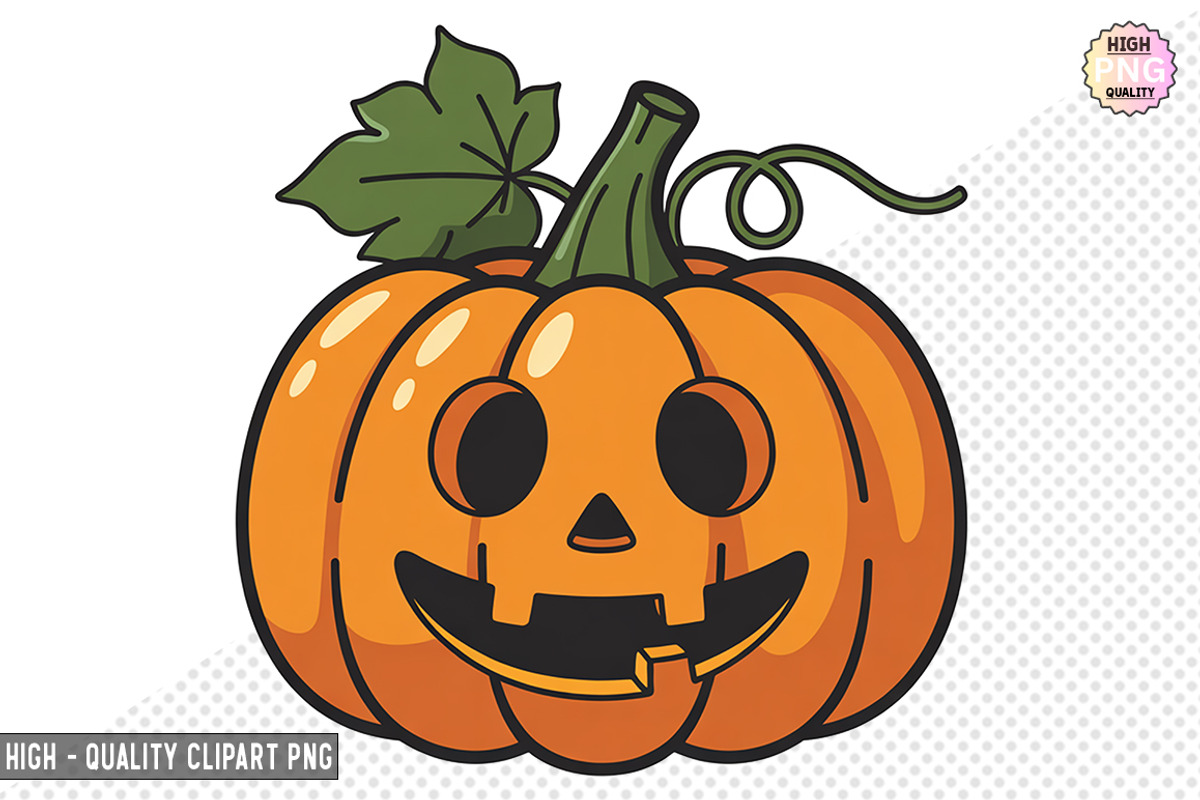 Halloween Pumpkin Clipart Bundle, a Graphic by crative8112 (Photo 2 of 10)