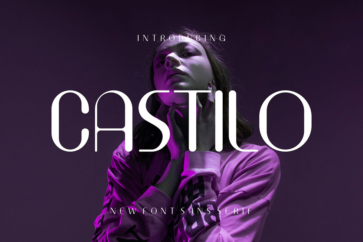 Castilo, a Sans Serif Font by riotama85 (Photo 1 of 5)