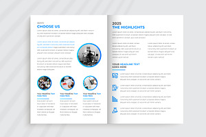 Annual Brochure Template