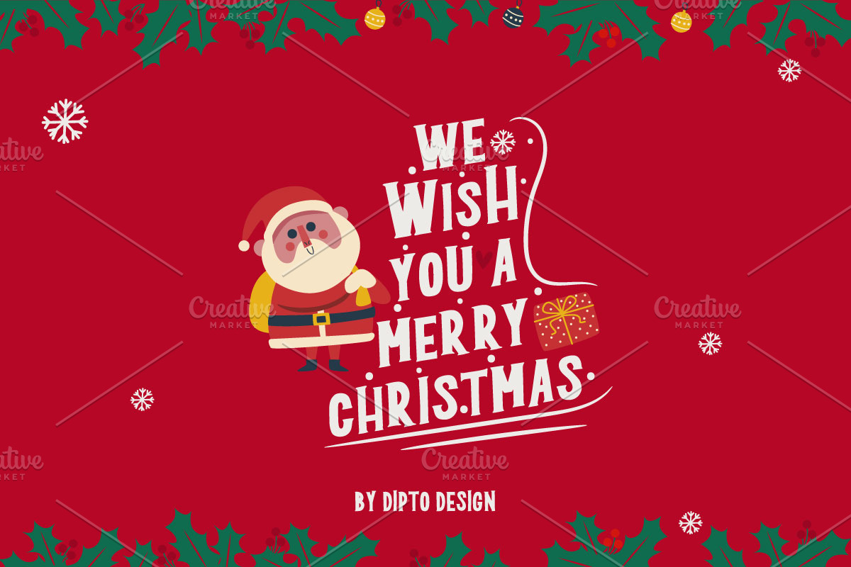 Carol- Christmas Typeface, a Handwritten Font by Dipto design (Photo 2 of 7)
