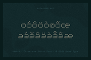 Stitch Pixel Game Font, a Script Font by alpercakici (Thumbnail 3 of 9)