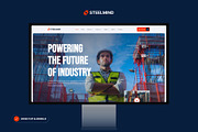 Steelmind - Construction Agency, a WordPress Template by SLAB! Design (Thumbnail 3 of 5)