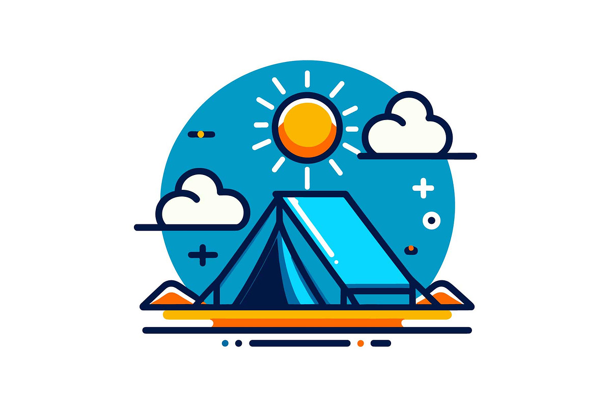 Camping Adventure Icon Set, an Object Graphic by Designs_River (Photo 3 of 13)