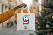 Winter Penguin Clipart Set, an Animal Illustration by Irina Ostapenko (Thumbnail 7 of 8)